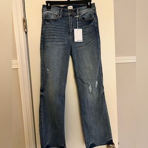 Lane 201 High Rise Straight Jean
